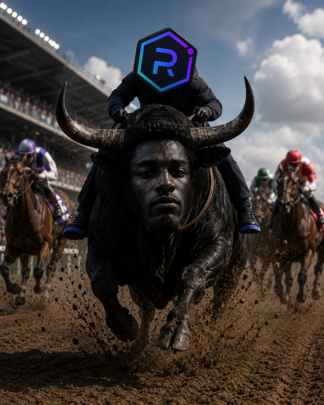 FATHER riding the bull market